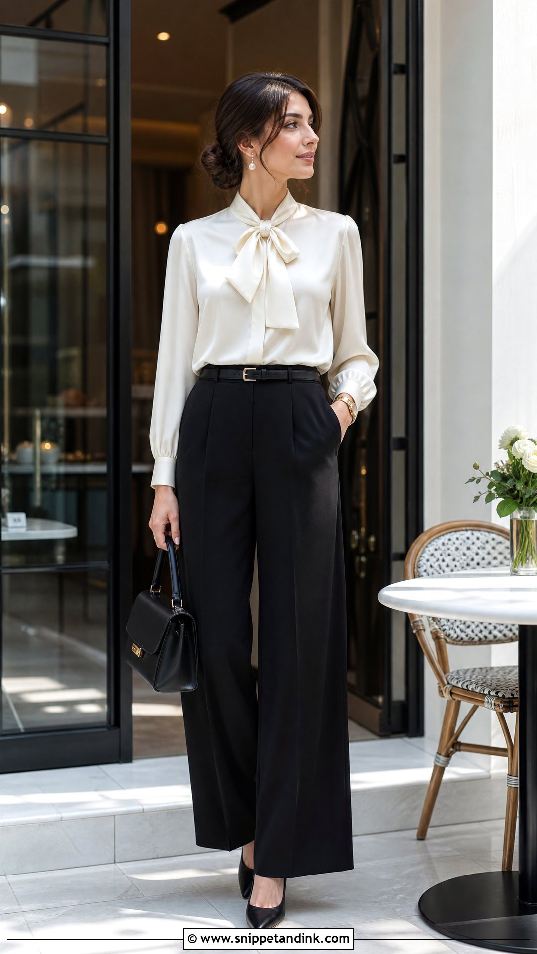 Princess Soraya Silk Blouse Outfit - Snippet and Ink - 20 Princess Soraya Ideas