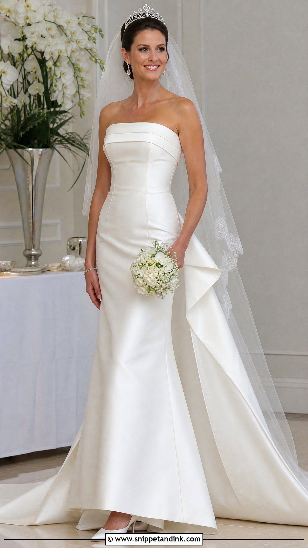 Princess Tessy Royal Wedding Gown - Snippet and Ink - 25 Royal Wedding Gowns