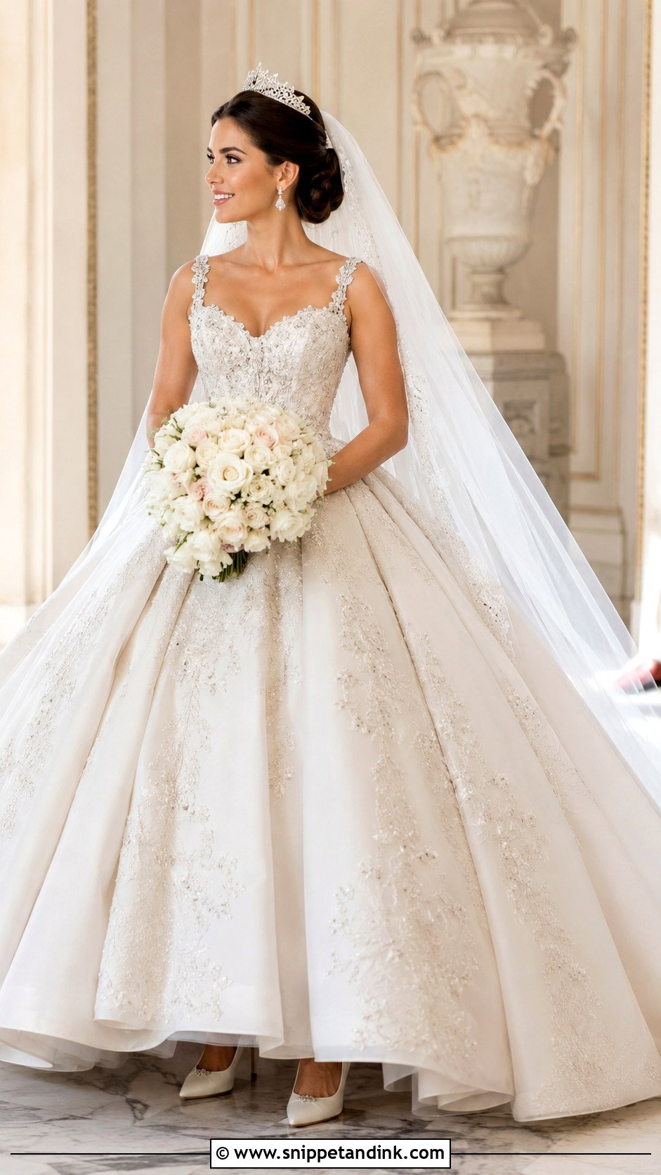 Princess Wedding Dress - Snippet and Ink - 25 Enchanted Wedding Dress Ideas
