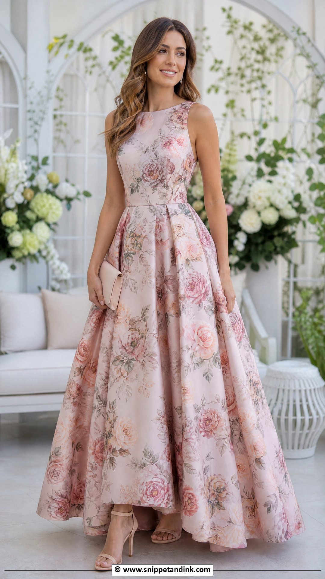 Printed Ball Gown - Snippet and Ink - 35 Ball Gown Ideas