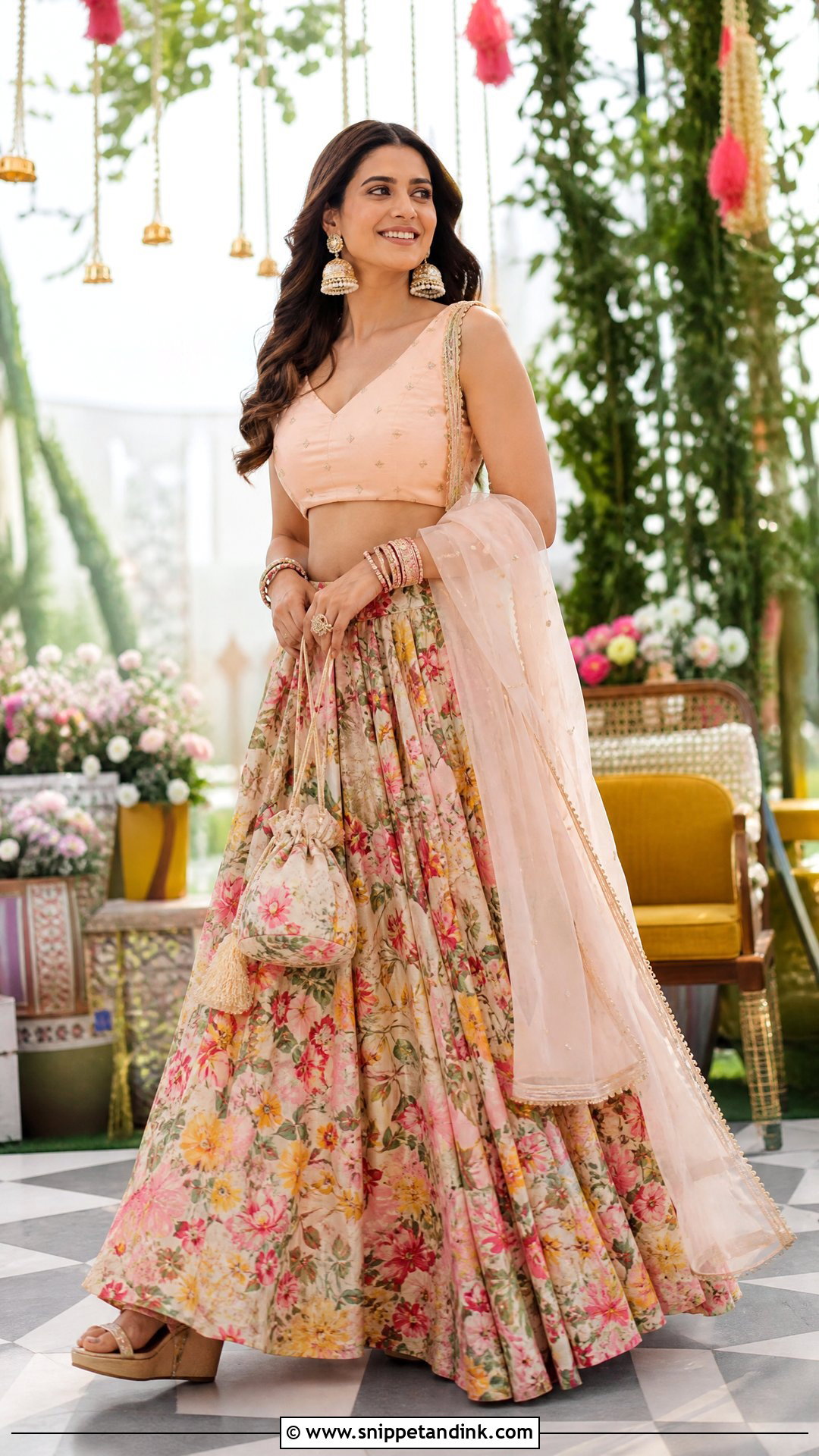 Printed Lehenga For Wedding - Snippet and Ink - 25 Indian Dress for Wedding Ideas