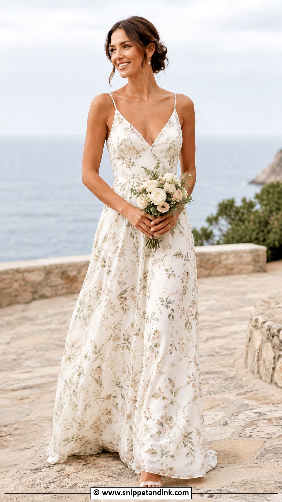 Printed Wedding Dress - Snippet and Ink - 30 Non Traditional Wedding Dress Ideas