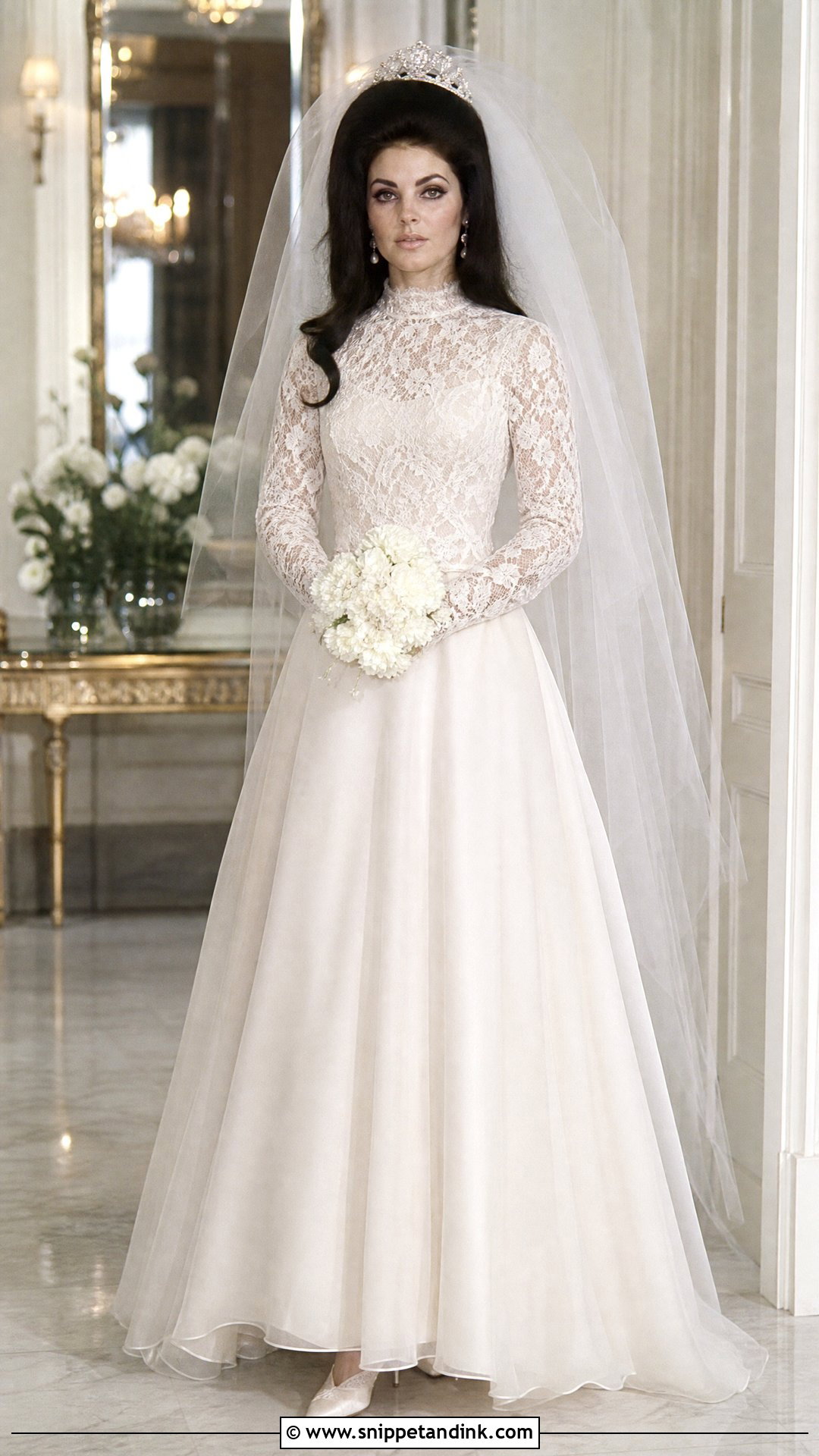 Priscilla Presley Lace Wedding Dress - Snippet and Ink - 20 Priscilla Presley Wedding Dress Ideas