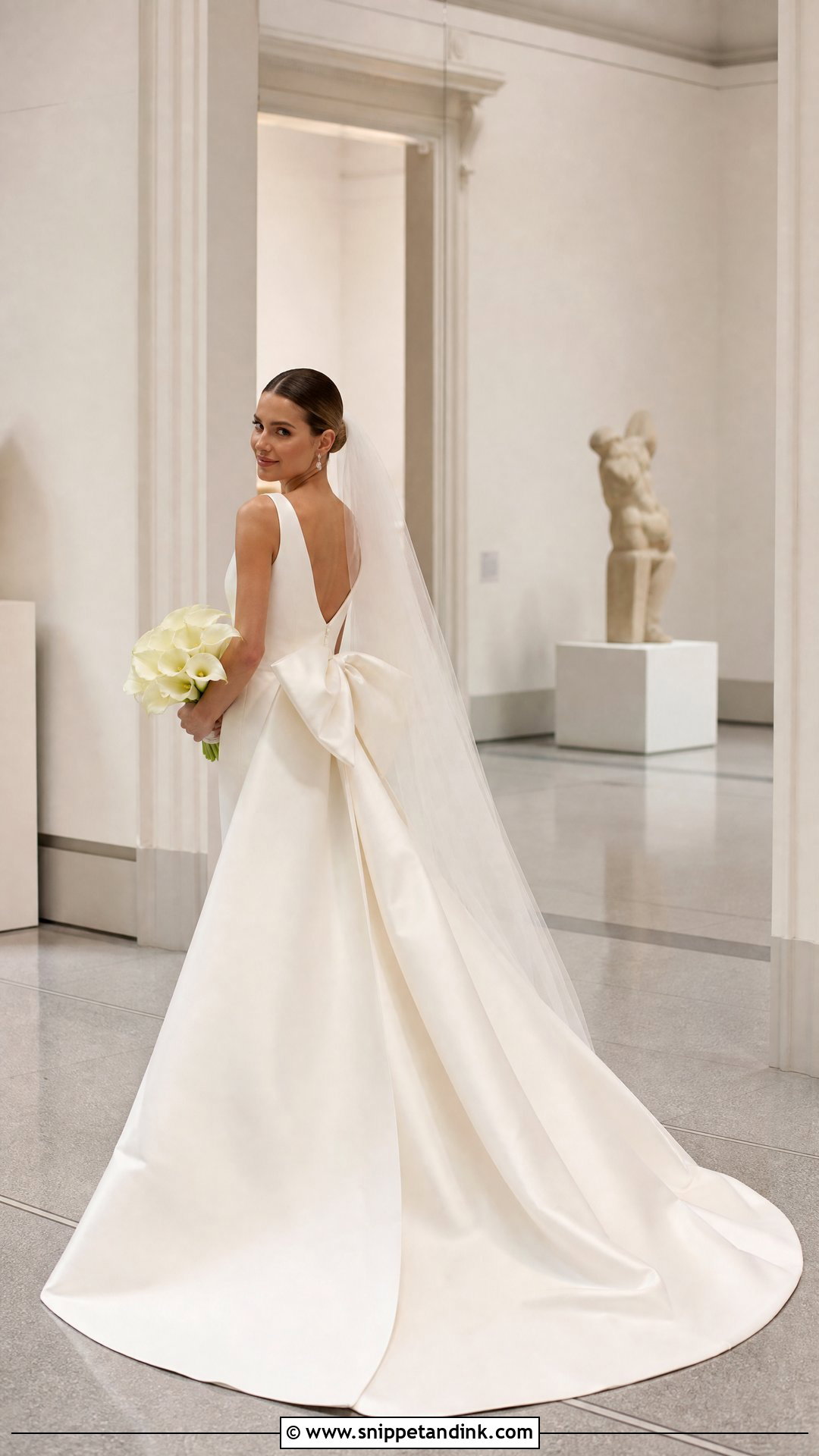 Pronovias Bridal Gown With Oversized Bow - Snippet and Ink - 20 Pronovias Bridal 2025 Ideas