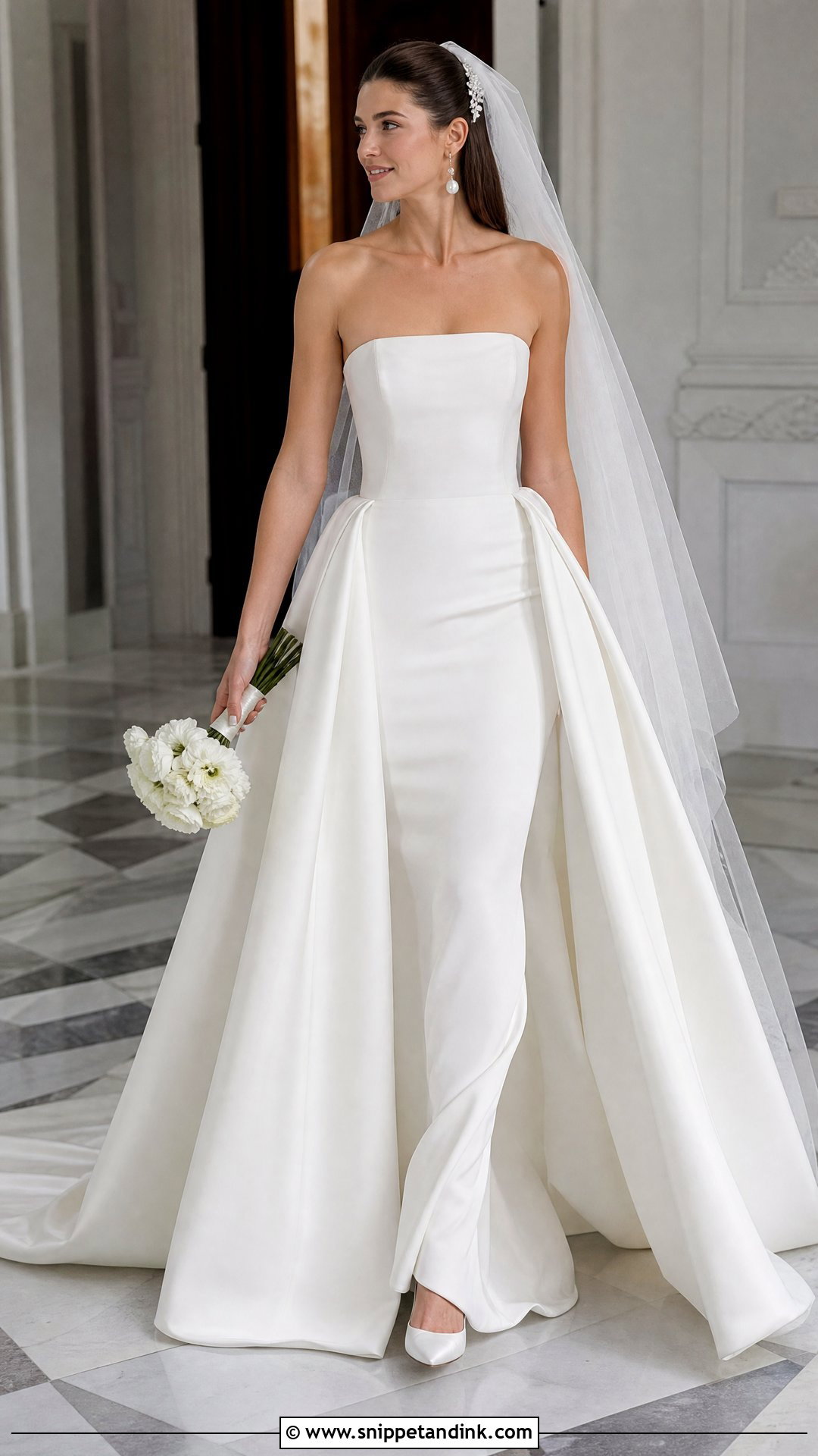 Pronovias Convertible Overskirt Bridal Gown - Snippet and Ink - 20 Pronovias Bridal 2025 Ideas