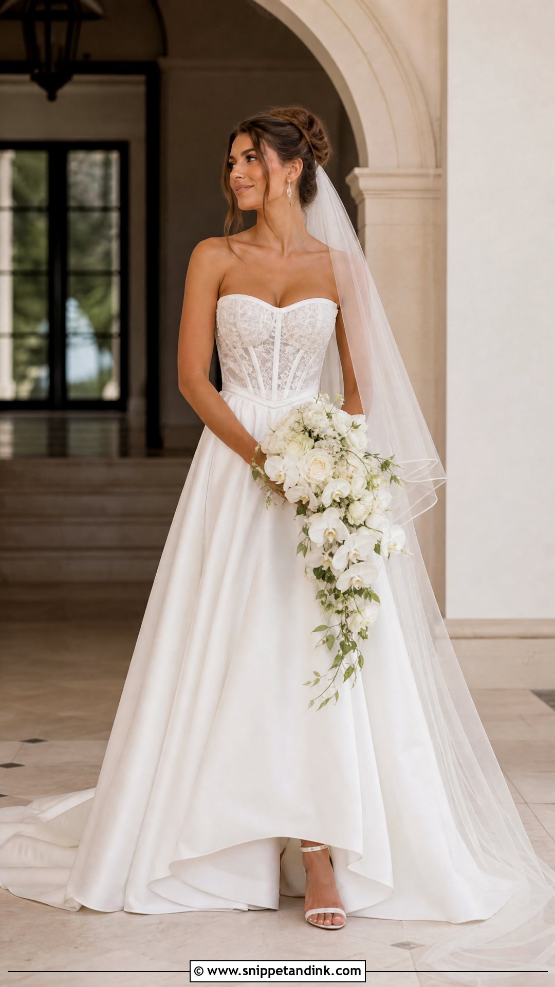 Pronovias Corset Bodice Bridal Gown - Snippet and Ink - 20 Pronovias Bridal 2025 Ideas