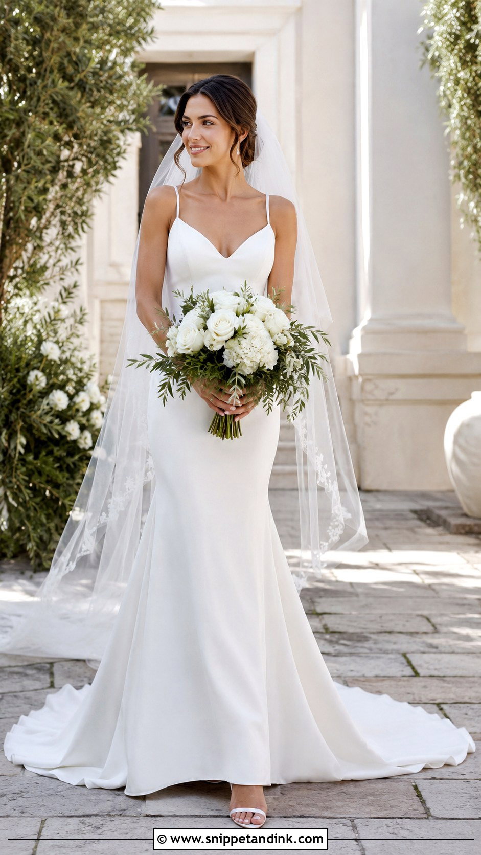 Pronovias Fit And Flare Wedding Dress - Snippet and Ink - 25 Pronovias Wedding Dress Ideas