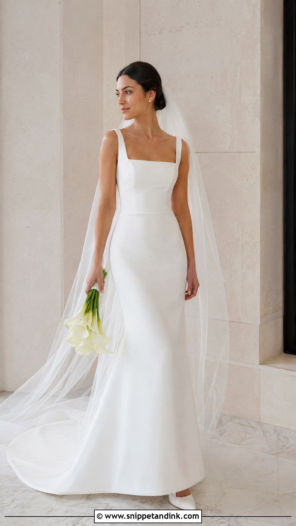 Pronovias Minimal Wedding Dress - Snippet and Ink - 25 Pronovias Wedding Dress Ideas