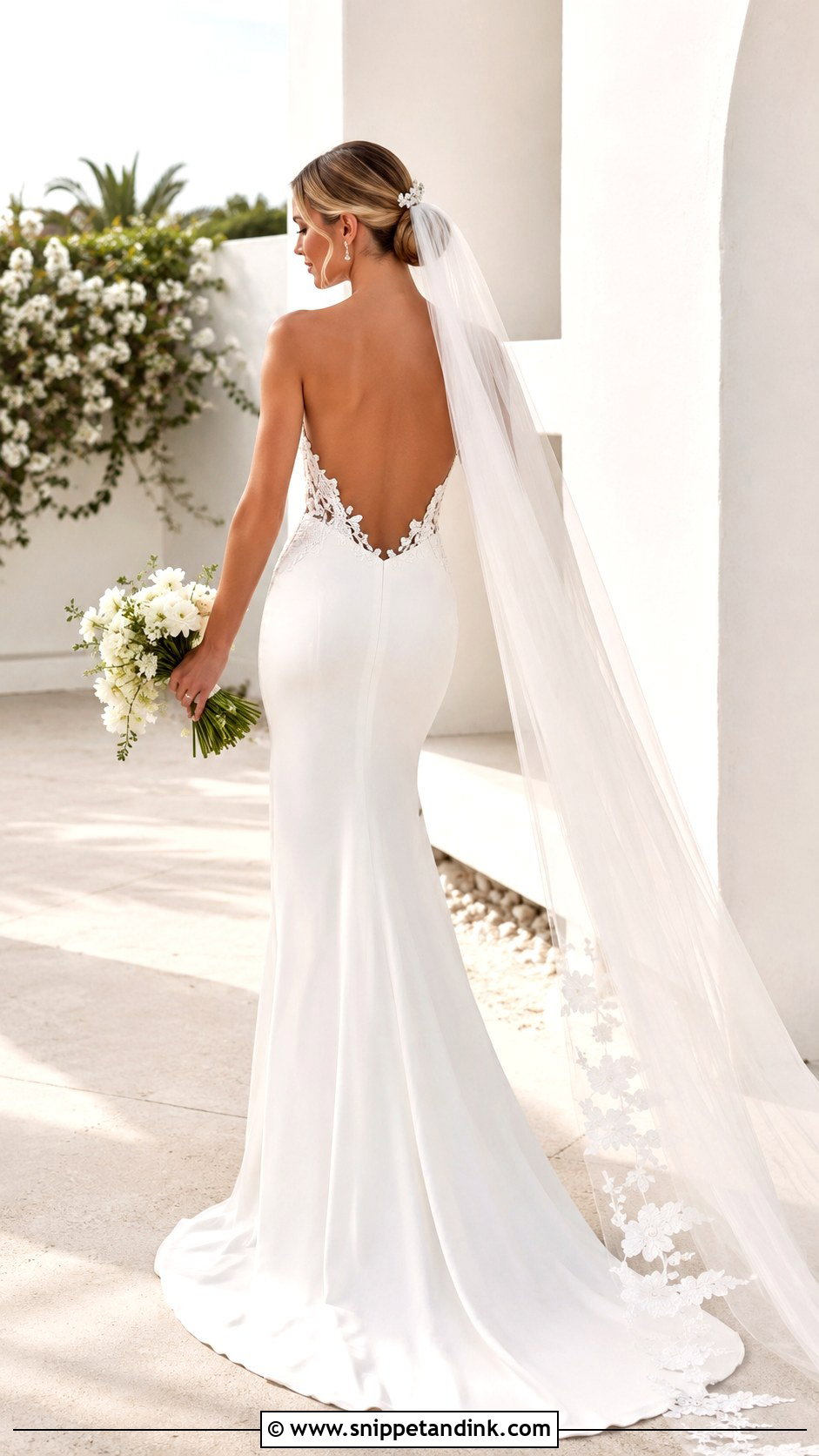 Pronovias Open Back Wedding Dress - Snippet and Ink - 25 Pronovias Wedding Dress Ideas