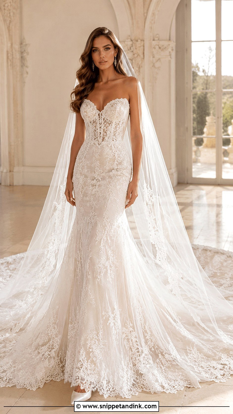 Pronovias Sweetheart Neckline Wedding Dress - Snippet and Ink - 25 Pronovias Wedding Dress Ideas