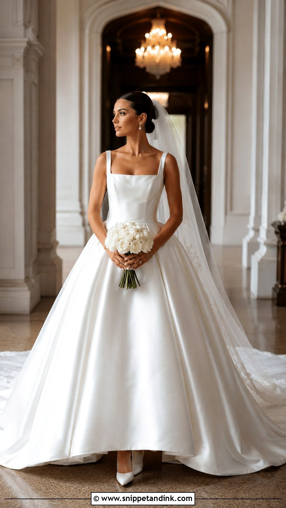 Puffy Wedding Dress With Train - Snippet and Ink - 25 Puffy Wedding Dress Ideas