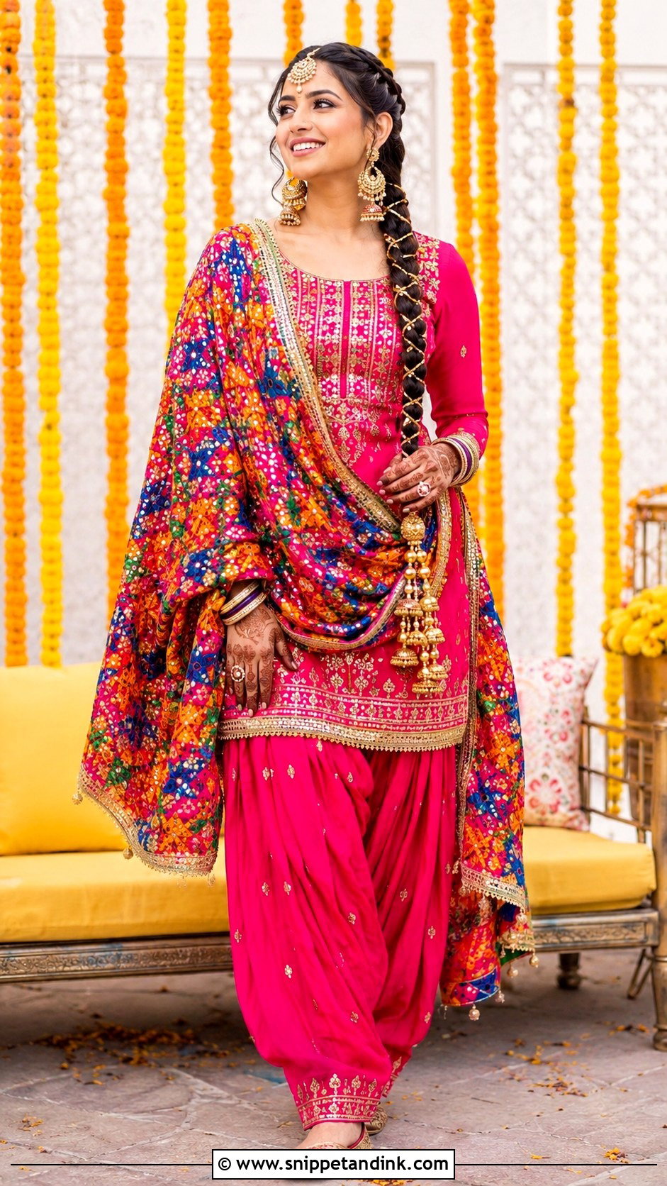 Punjabi Bridal Suit For Jaggo - Snippet and Ink - 25 Punjabi Bridal Suit Ideas