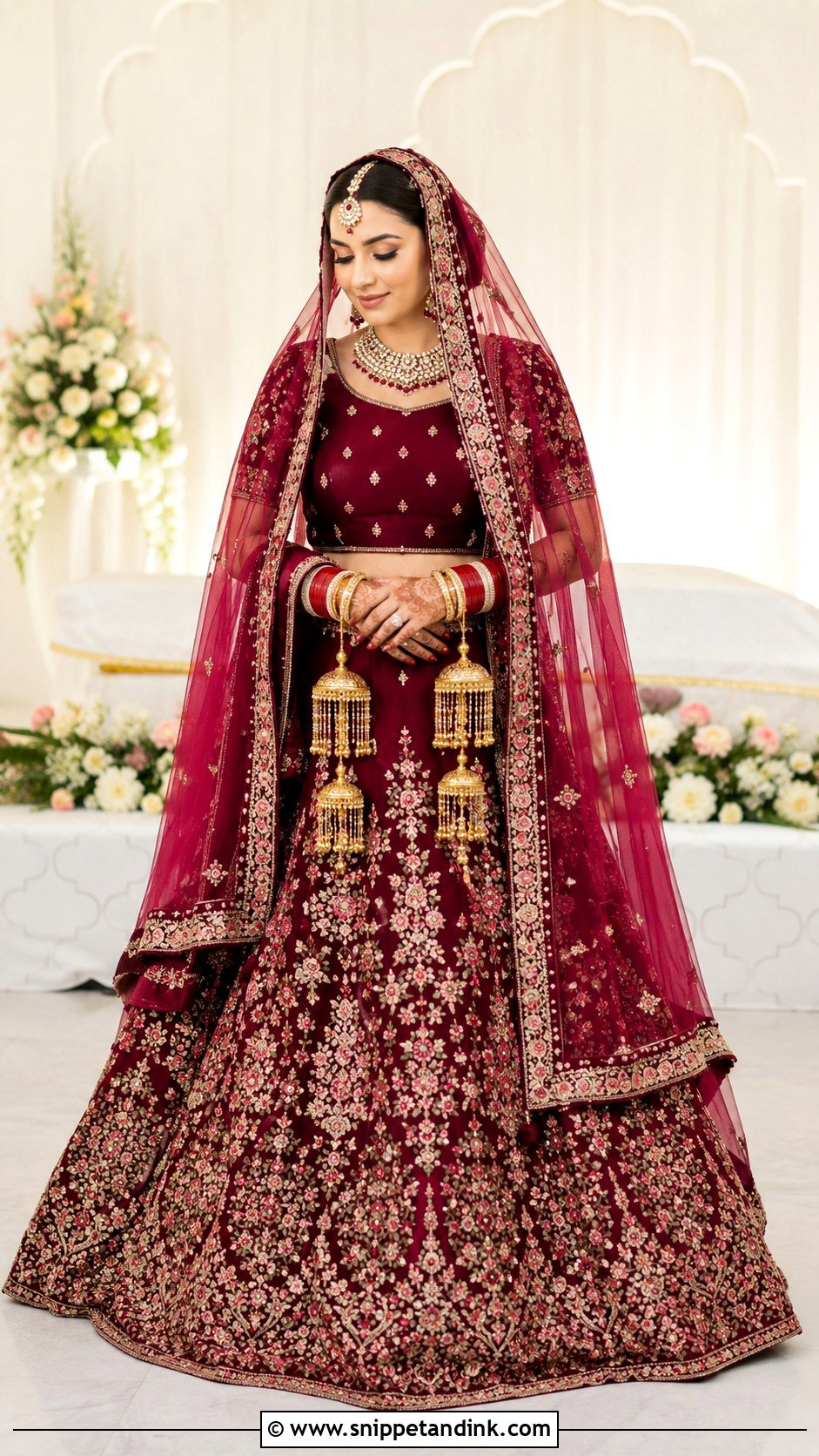 Punjabi Bride Minimal Jewelry Look - Snippet and Ink - 25 Traditional Punjabi Bride Ideas