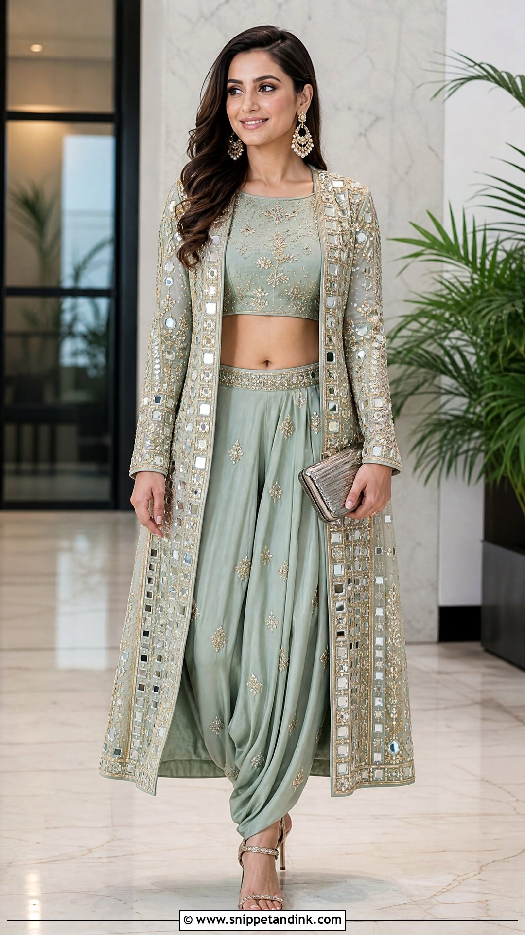 Punjabi Indo Western Outfit - Snippet and Ink - 25 Punjabi Wedding Outfits