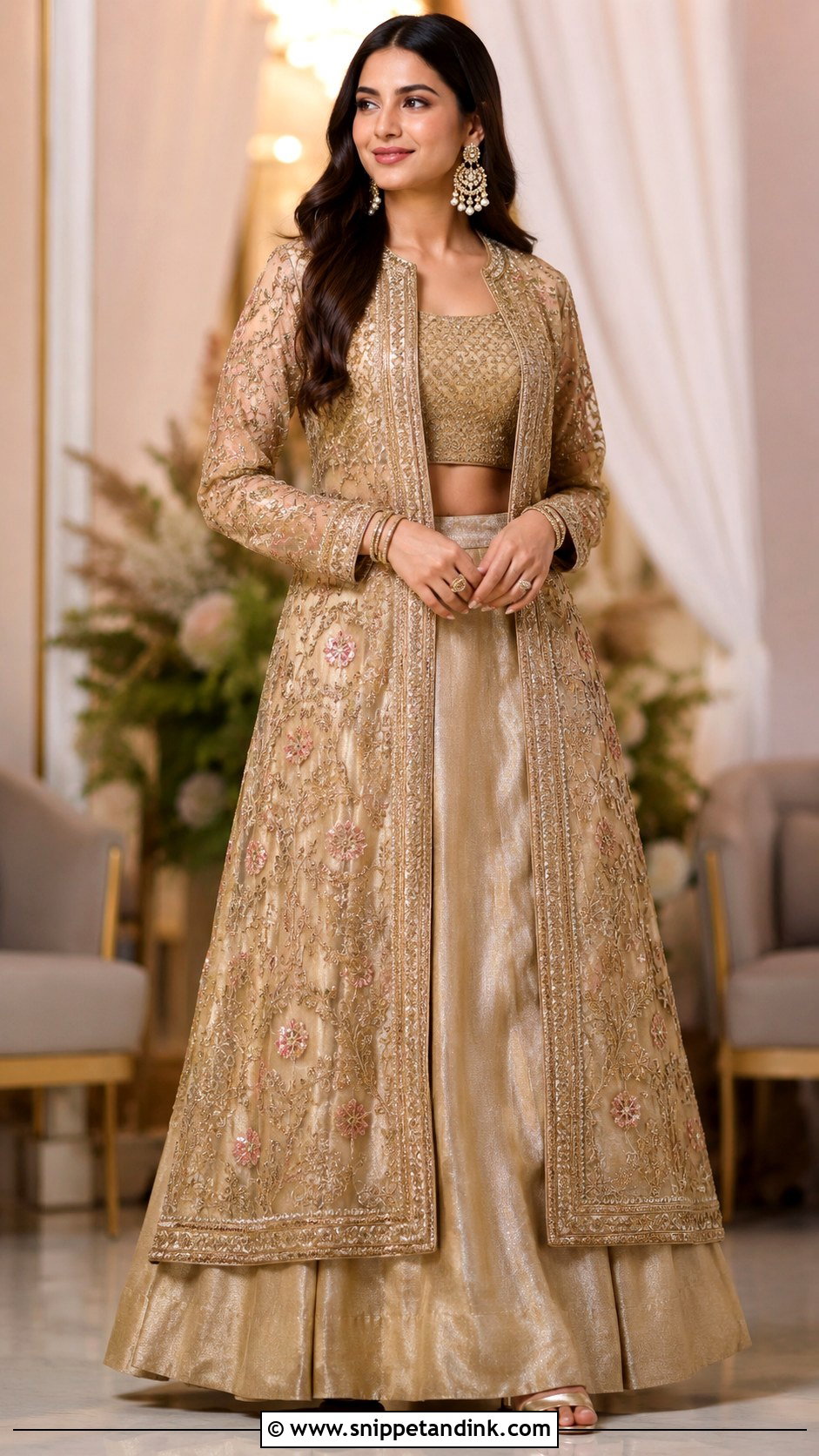 Punjabi Jacket Lehenga Outfit - Snippet and Ink - 25 Punjabi Wedding Dress Ideas