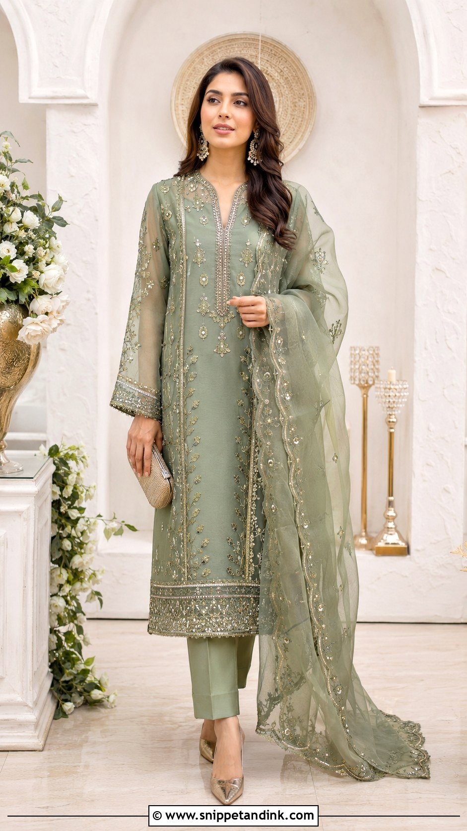 Punjabi Long Kameez Suit For Wedding - Snippet and Ink - 25 Punjabi Designer Boutique Wedding Suits
