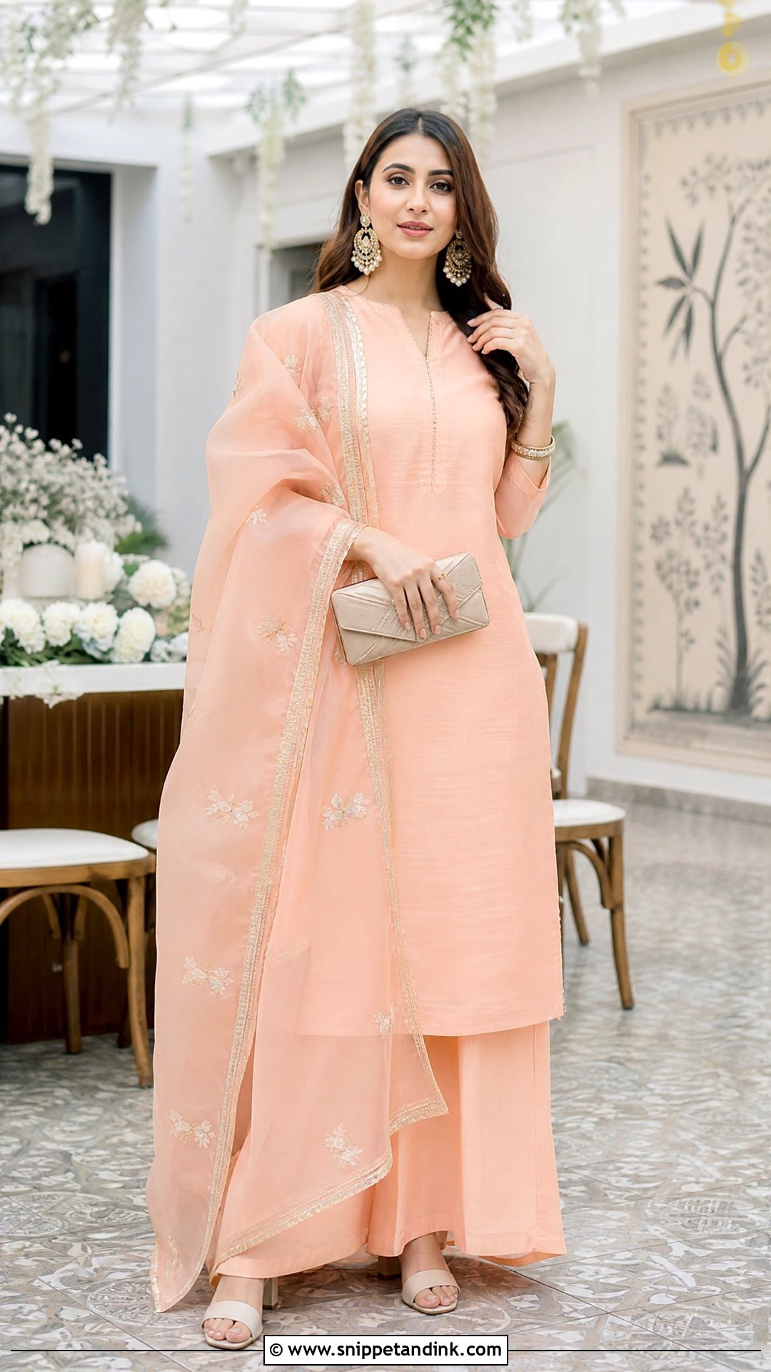 Punjabi Palazzo Suit Outfit - Snippet and Ink - 25 Punjabi Wedding Outfits