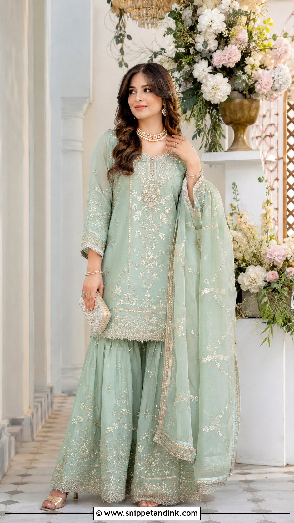 Punjabi Pastel Suit For Wedding - Snippet and Ink - 25 Punjabi Designer Boutique Wedding Suits