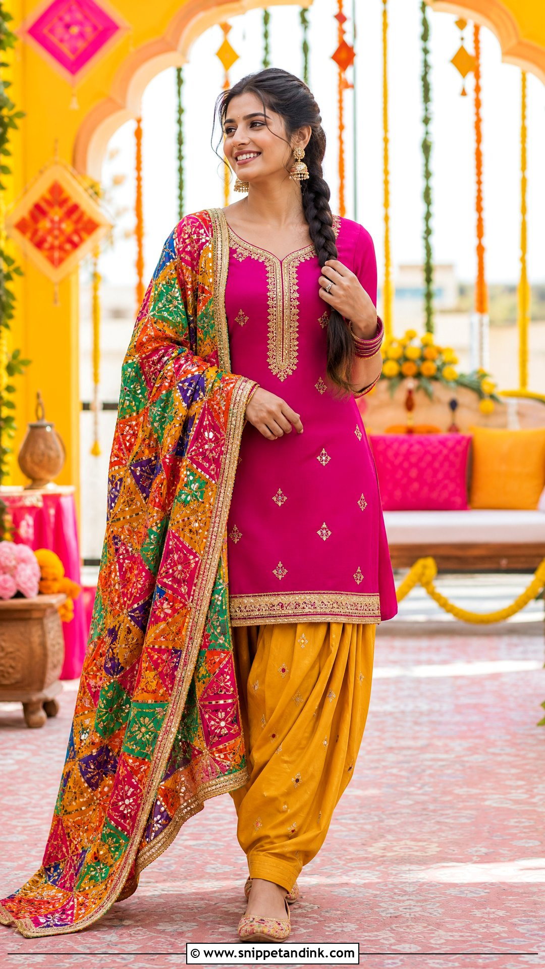 Punjabi Patiala Suit - Snippet and Ink - 20 Suit Ideas for Women Indian Wedding