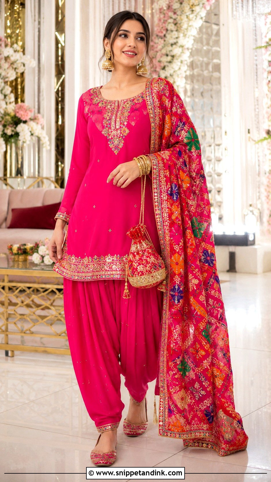 Punjabi Patiala Suit For Wedding - Snippet and Ink - 25 Punjabi Designer Boutique Wedding Suits