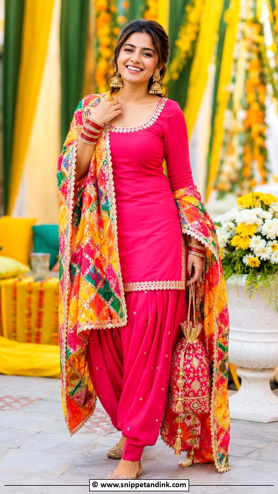 Punjabi Patiala Suit - Snippet and Ink - 30 Desi Wedding Outfits
