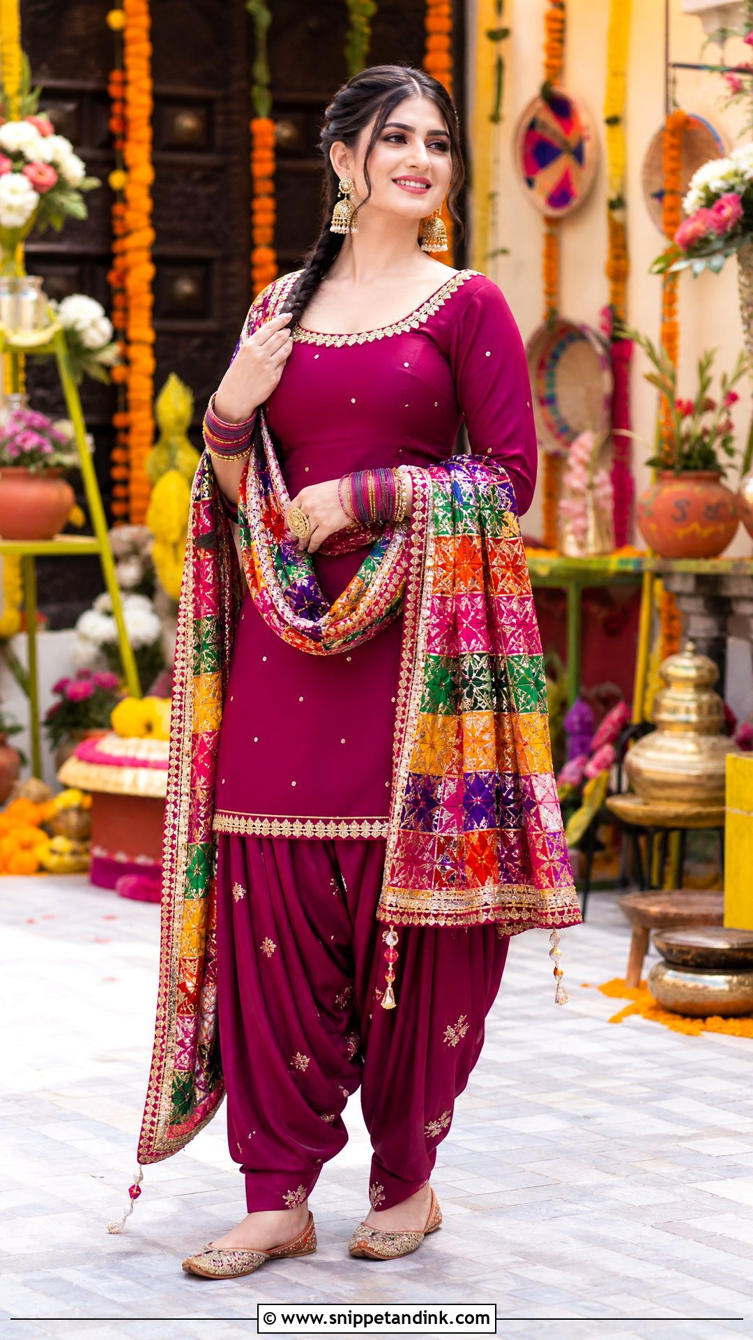 Punjabi Patiala Wedding Salwar Suit - Snippet and Ink - 20 Wedding Salwar Suits Party Wear