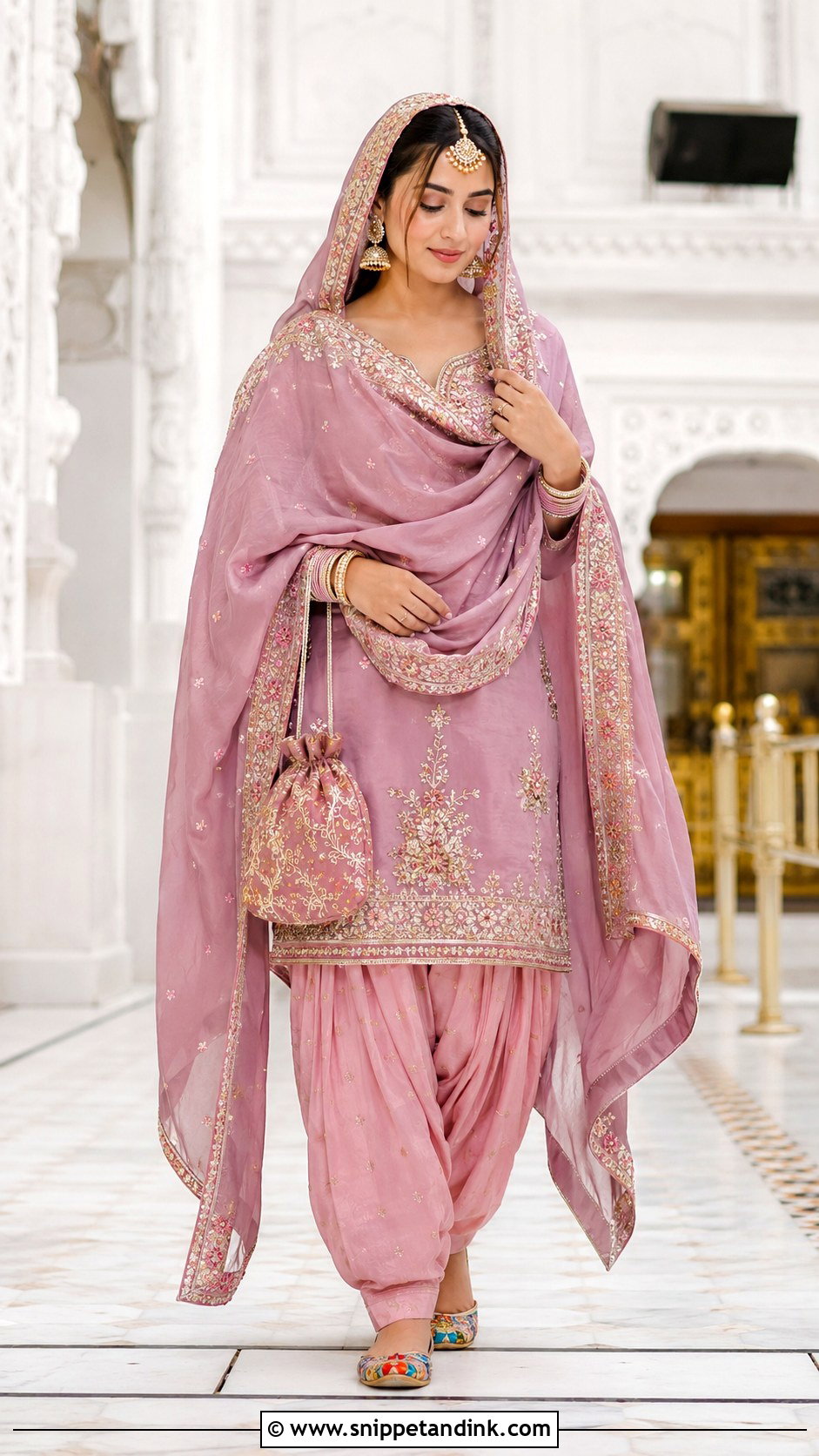 Punjabi Salwar Kameez For Sikh Wedding - Snippet and Ink - 25 Sikh Wedding Dress Ideas