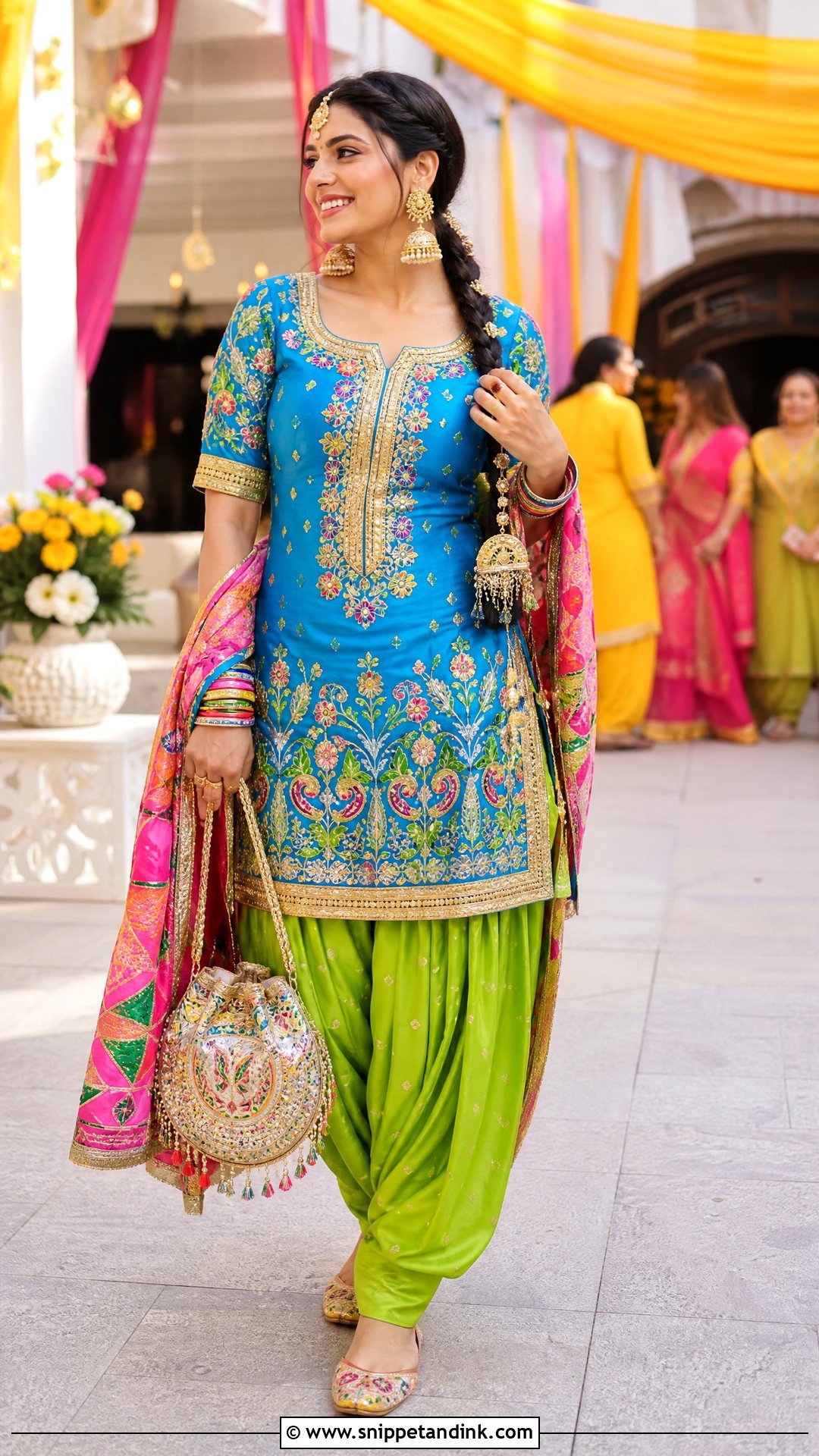 Punjabi Salwar Suit Wedding Outfit - Snippet and Ink - 20 Traditional Outfits for Wedding