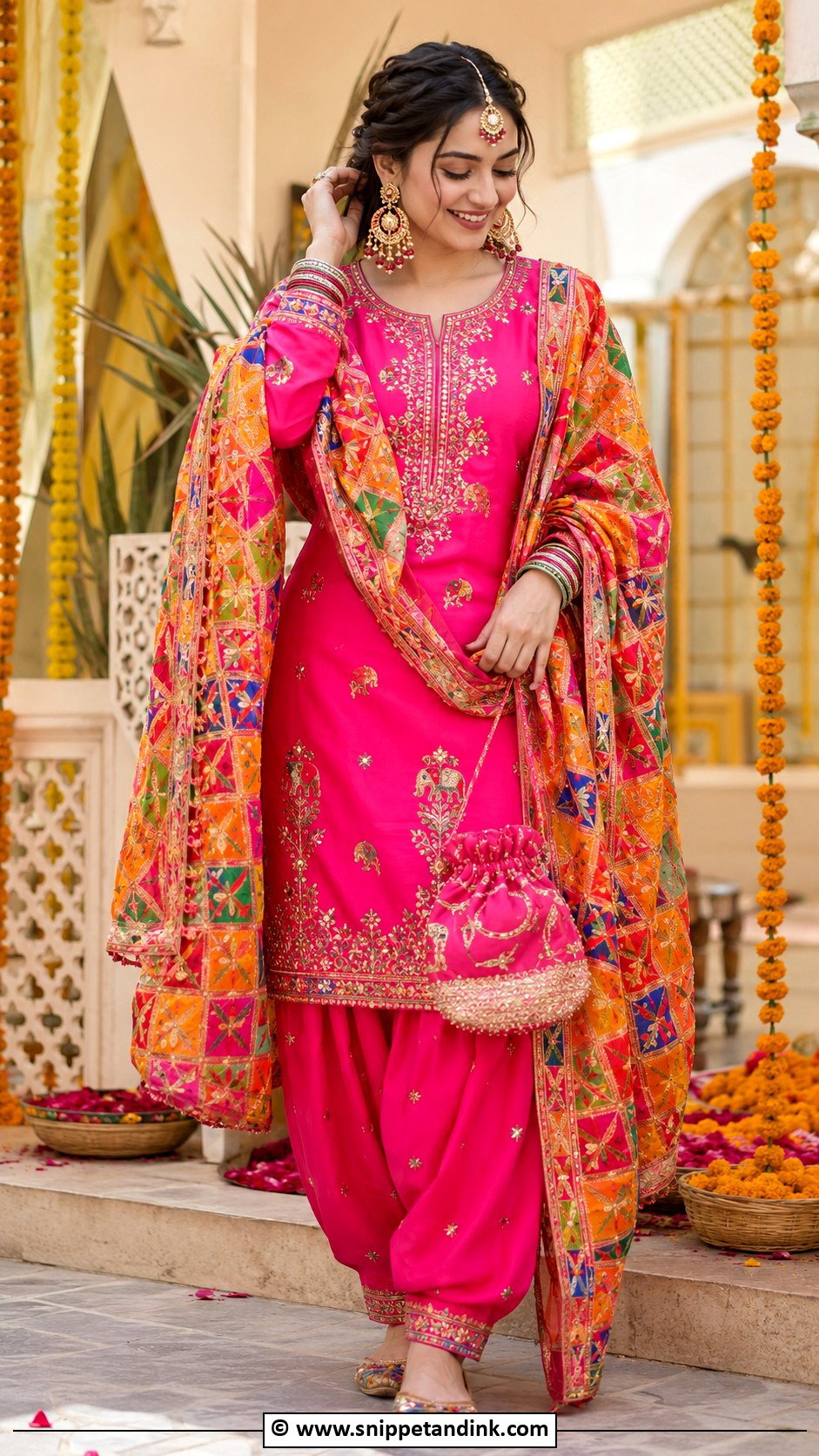 Punjabi Wedding Suit Dress - Snippet and Ink - 30 Desi Wedding Dresses
