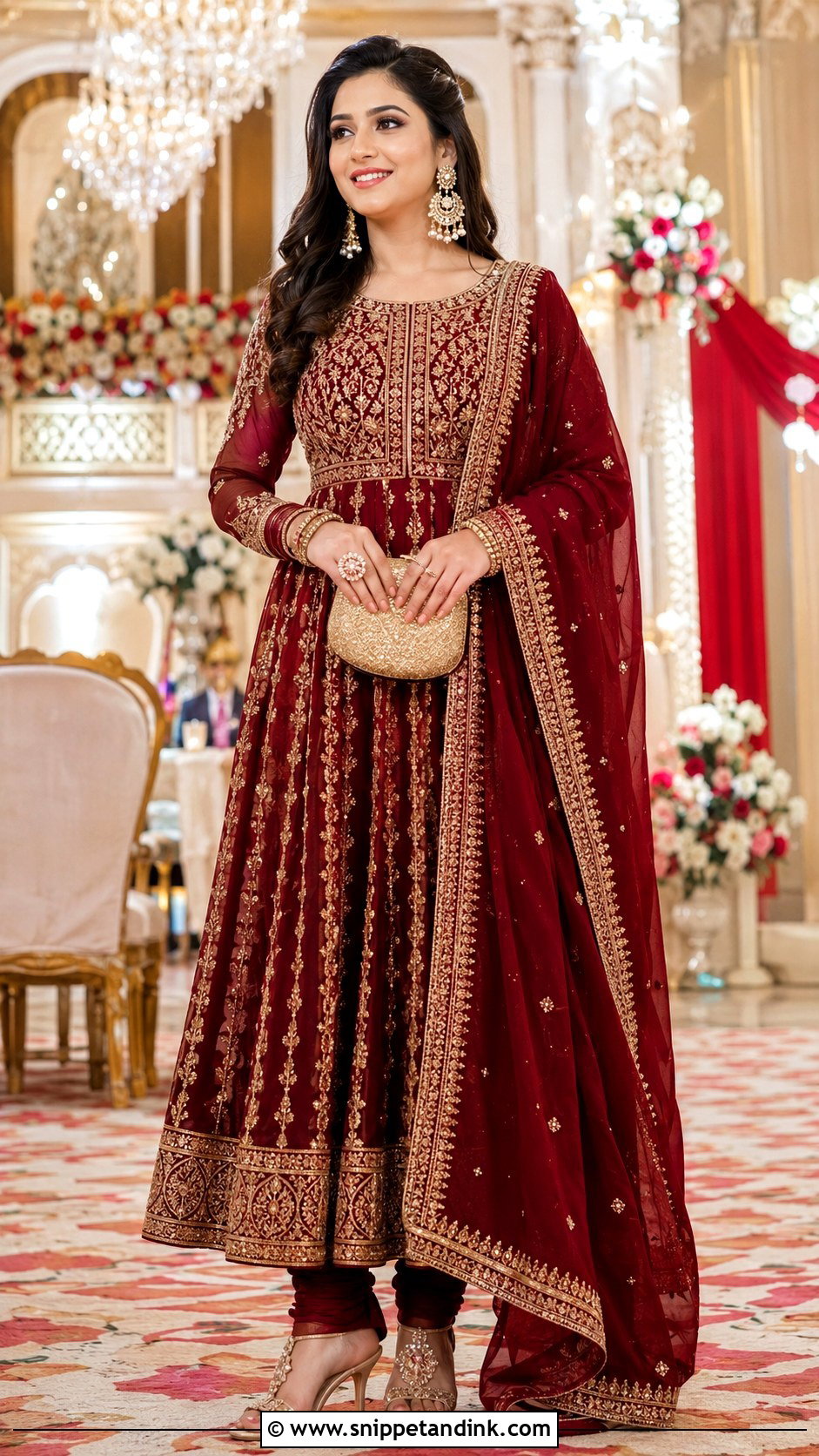 Punjabi Zari Work Suit For Wedding - Snippet and Ink - 25 Punjabi Designer Boutique Wedding Suits