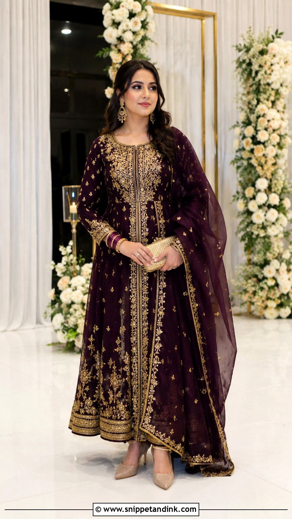Purple Afghan Wedding Dress - Snippet and Ink - 25 Afghan Wedding Dress Ideas