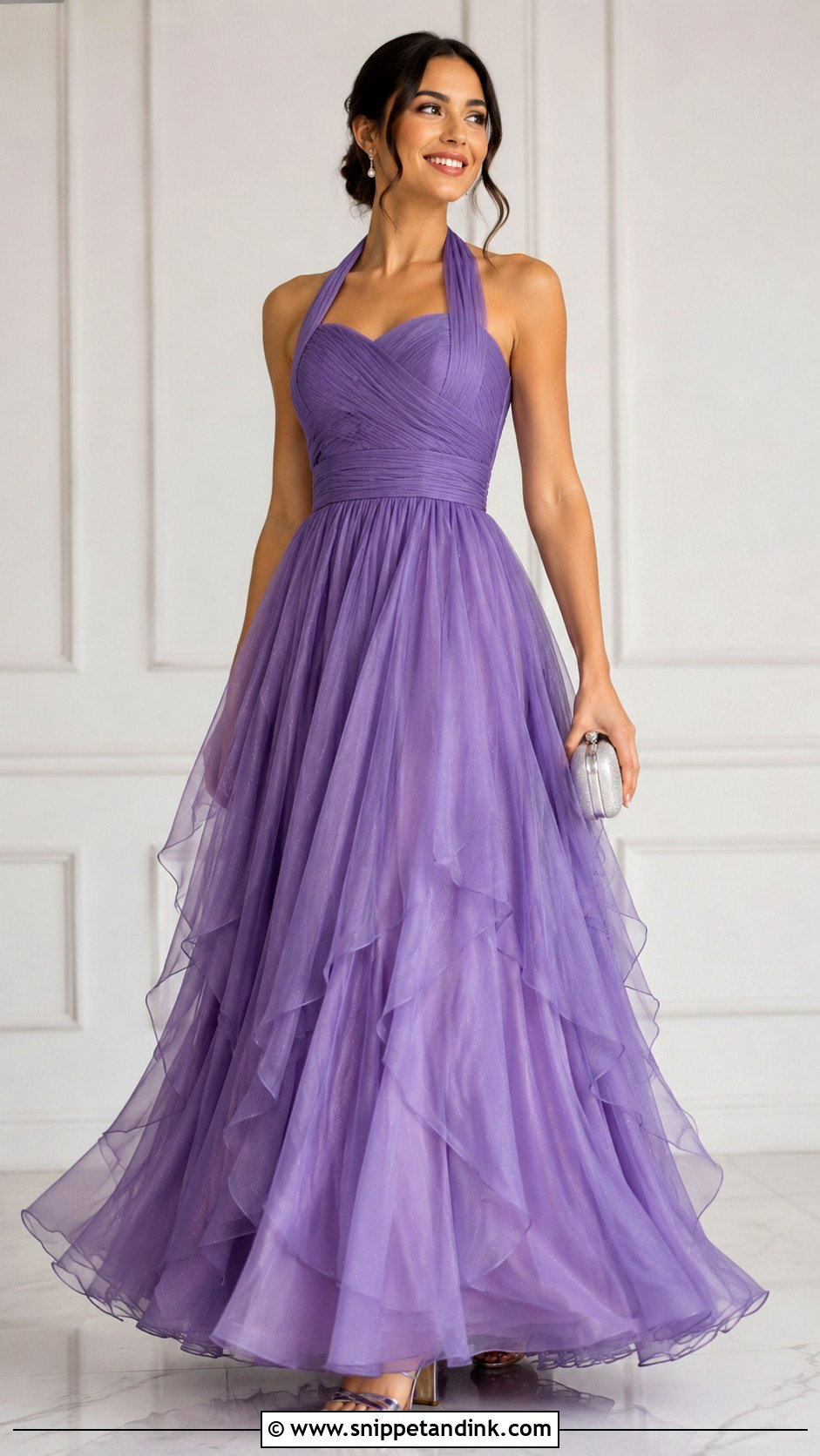 Purple Maxi Speak Now Dress - Snippet and Ink - 30 Speak Now Dress Ideas