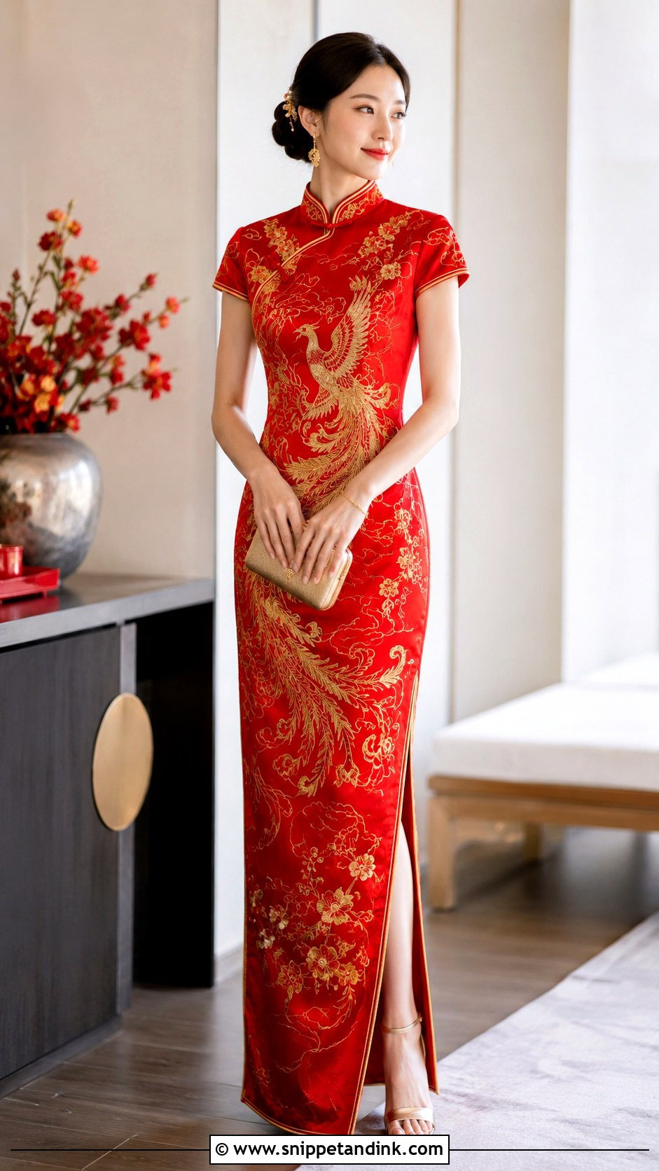 Qipao Wedding Dress - Snippet and Ink - 30 Asian Wedding Dress Ideas