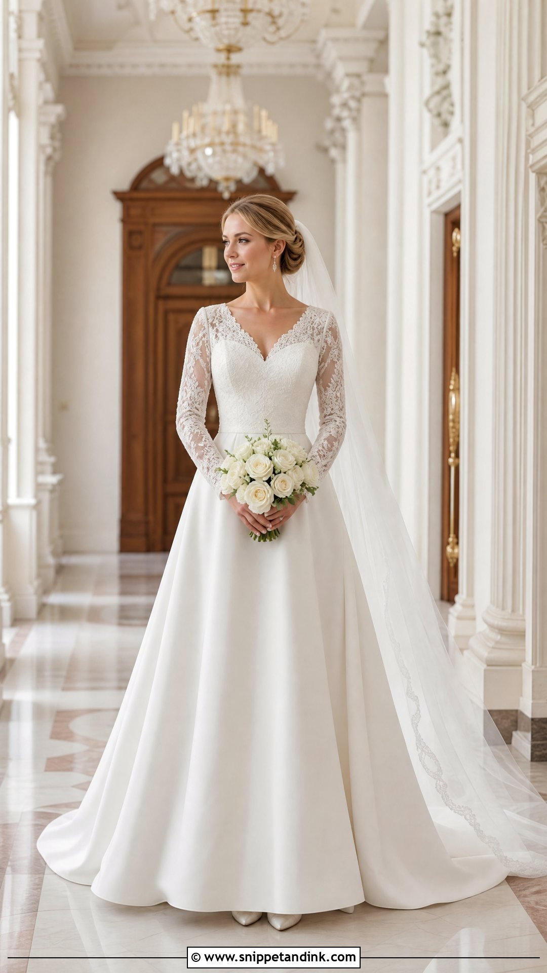 Queen Anne Neckline Wedding Dress - Snippet and Ink - 20 Wedding Dresses Neckline