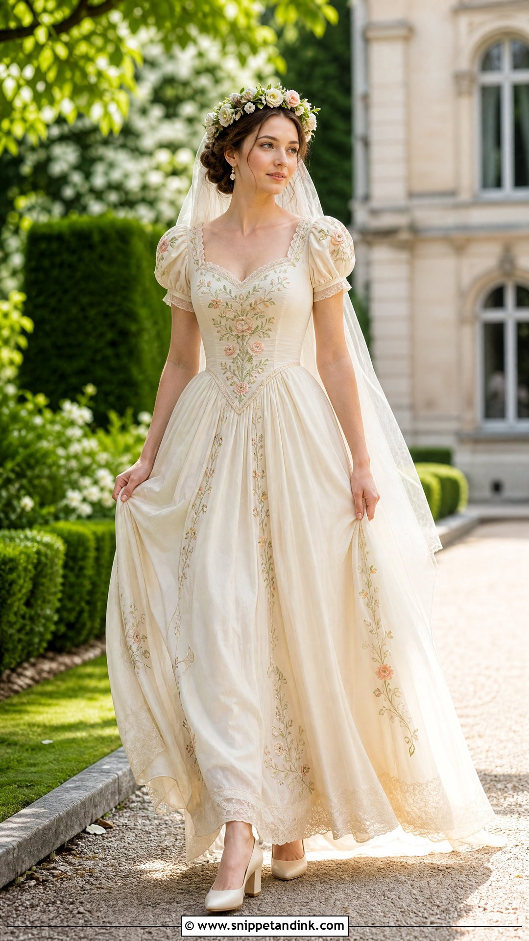 Queen Victoria Garden Wedding Dress - Snippet and Ink - 25 Queen Victoria Wedding Dress Ideas