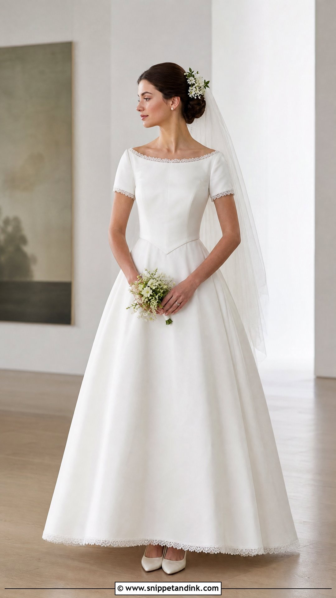 Queen Victoria Minimalist Wedding Dress - Snippet and Ink - 25 Queen Victoria Wedding Dress Ideas