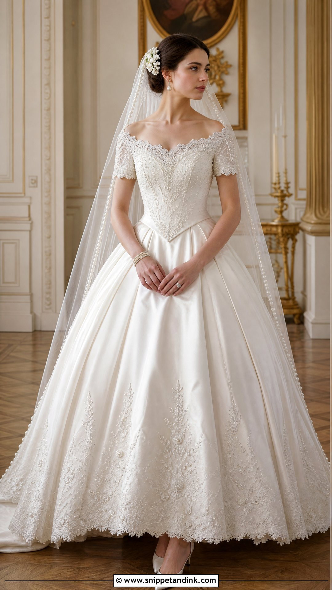 Queen Victoria Pearl Wedding Dress - Snippet and Ink - 25 Queen Victoria Wedding Dress Ideas