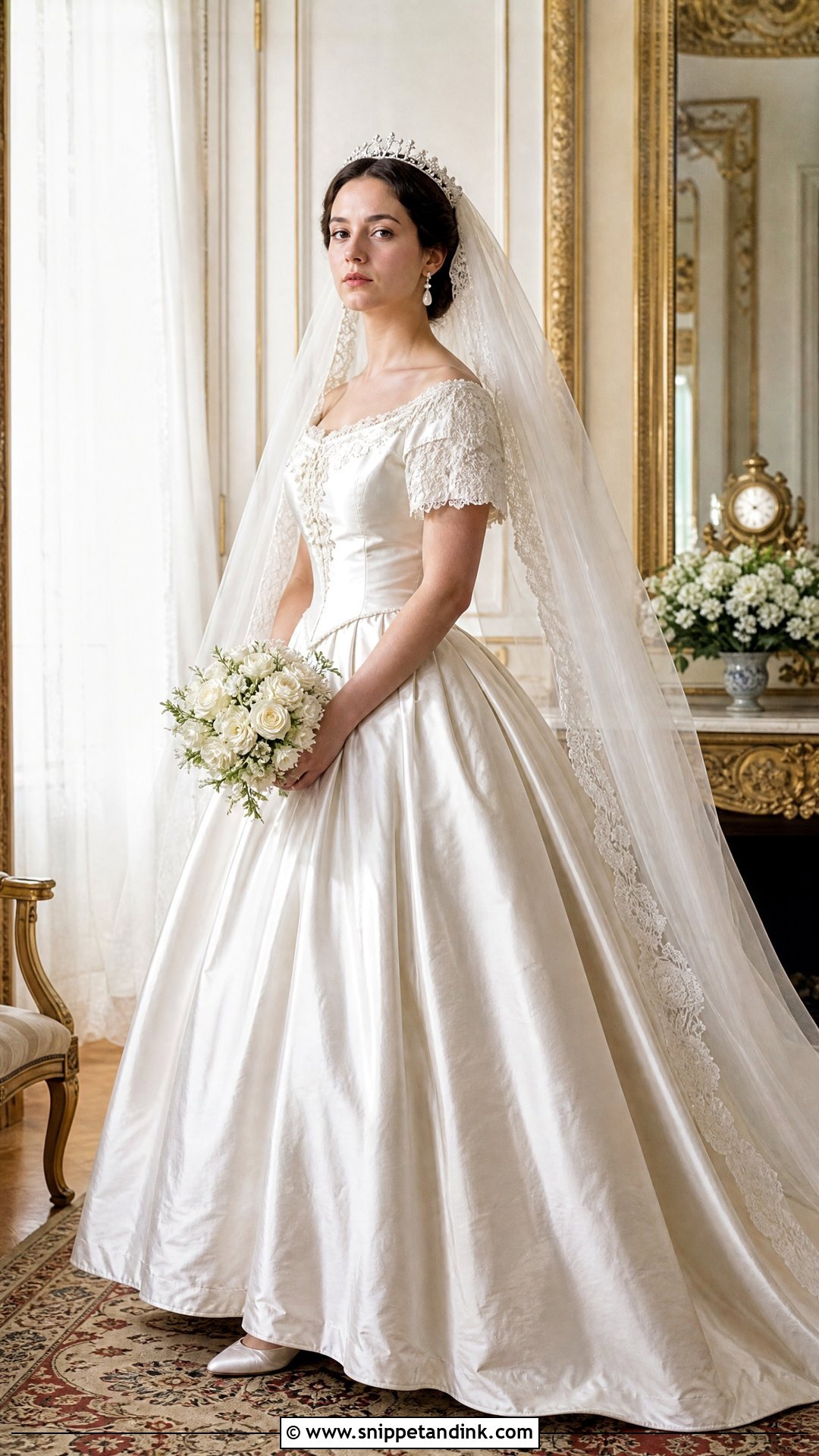Queen Victoria Royal Wedding Gown - Snippet and Ink - 25 Royal Wedding Gowns