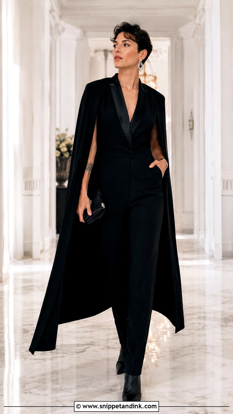 Queer Wedding Cape Outfit - Snippet and Ink - 25 Queer Wedding Outfit Ideas