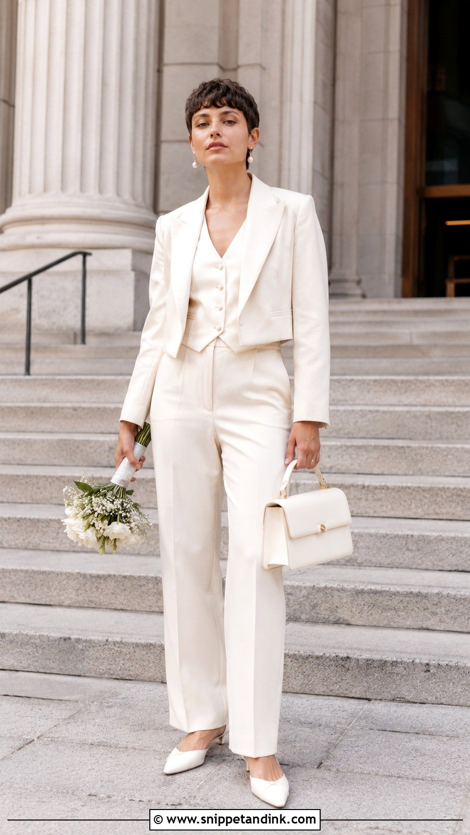 Queer Wedding Courthouse Outfit - Snippet and Ink - 25 Queer Wedding Outfit Ideas