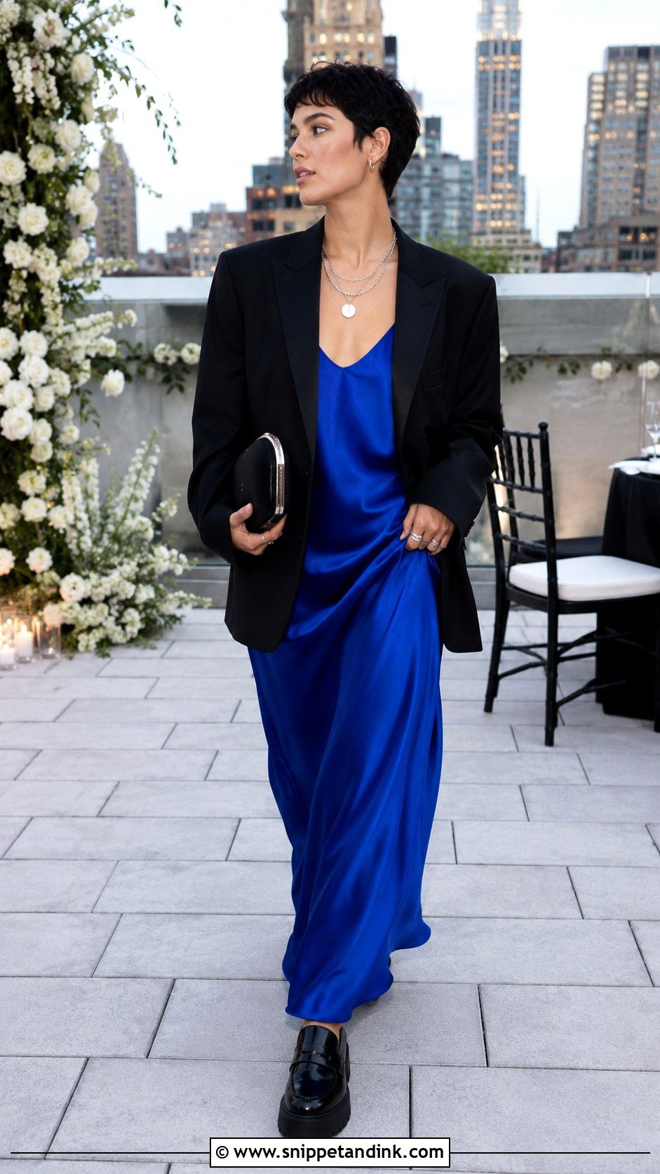 Queer Wedding Slip Dress Outfit - Snippet and Ink - 25 Queer Wedding Outfit Ideas