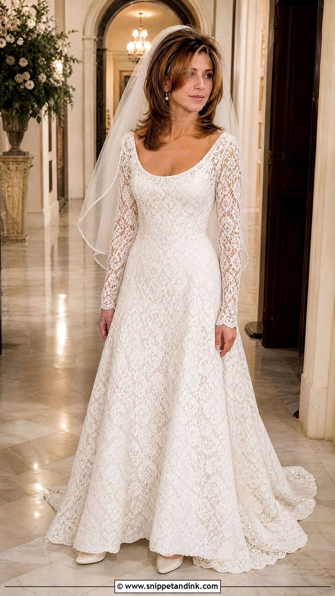 Rachel Green 90s Lace Wedding Dress - Snippet and Ink - 20 Rachel Green Wedding Dress Ideas