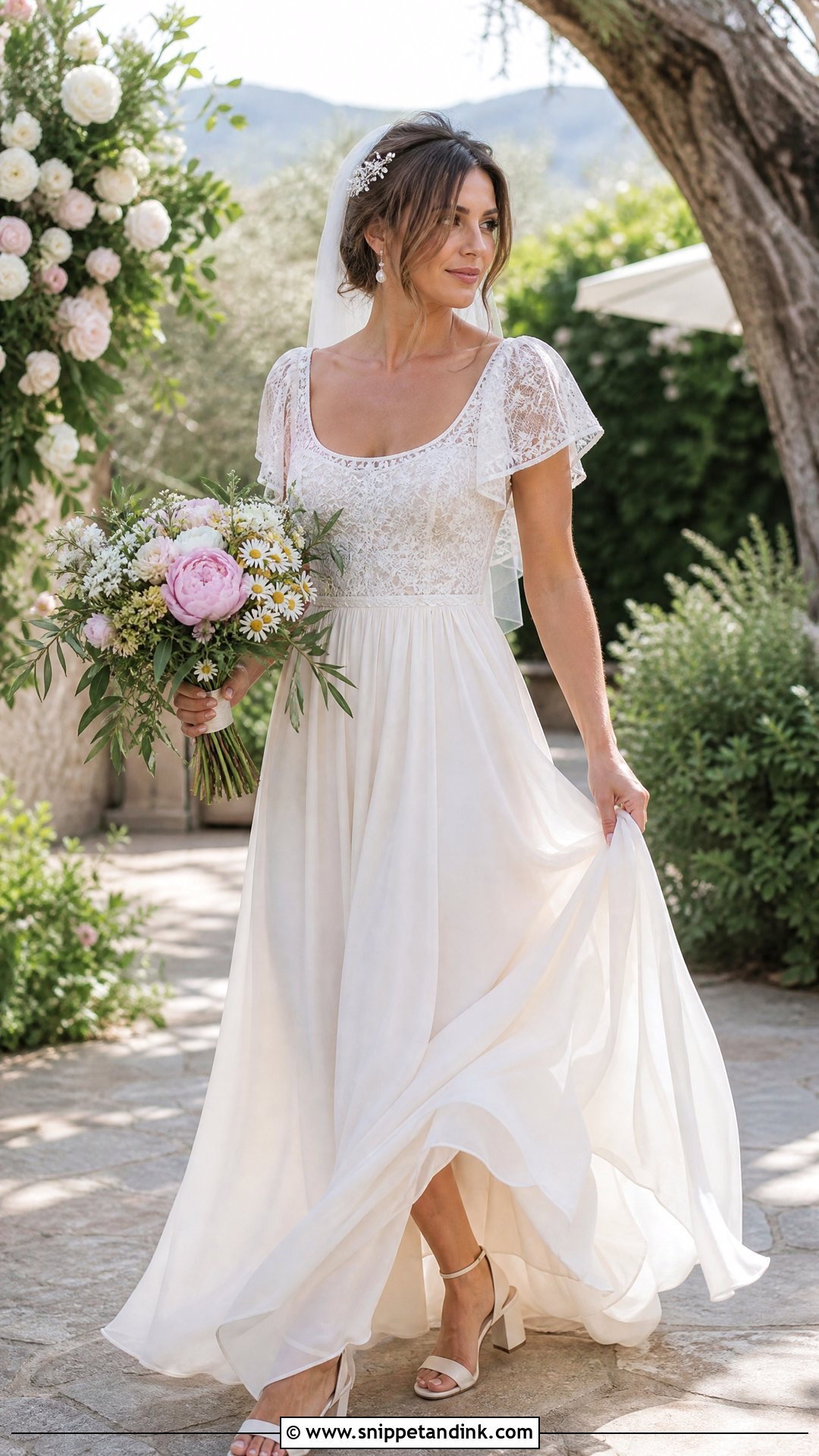 Rachel Green Garden Wedding Dress - Snippet and Ink - 20 Rachel Green Wedding Dress Ideas