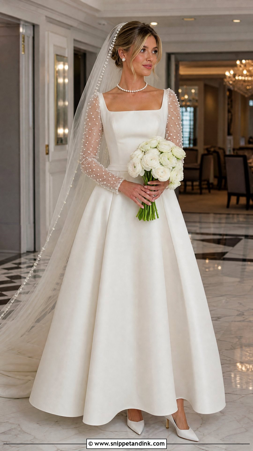Rachel Green Pearl Wedding Dress - Snippet and Ink - 20 Rachel Green Wedding Dress Ideas