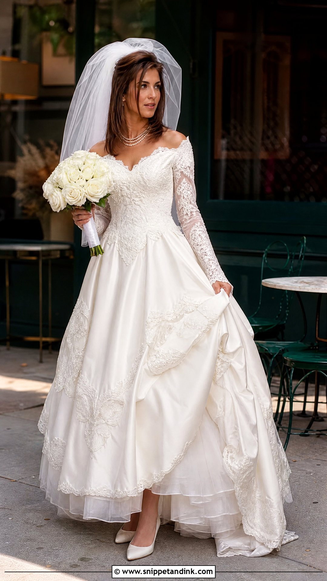 Rachel Green Runaway Bride Wedding Dress - Snippet and Ink - 20 Rachel Green Wedding Dress Ideas
