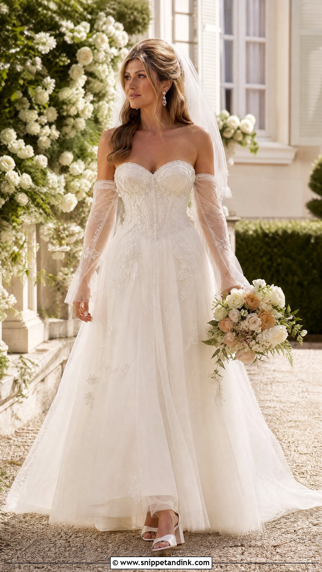 Rachel Green Sweetheart Wedding Dress - Snippet and Ink - 20 Rachel Green Wedding Dress Ideas