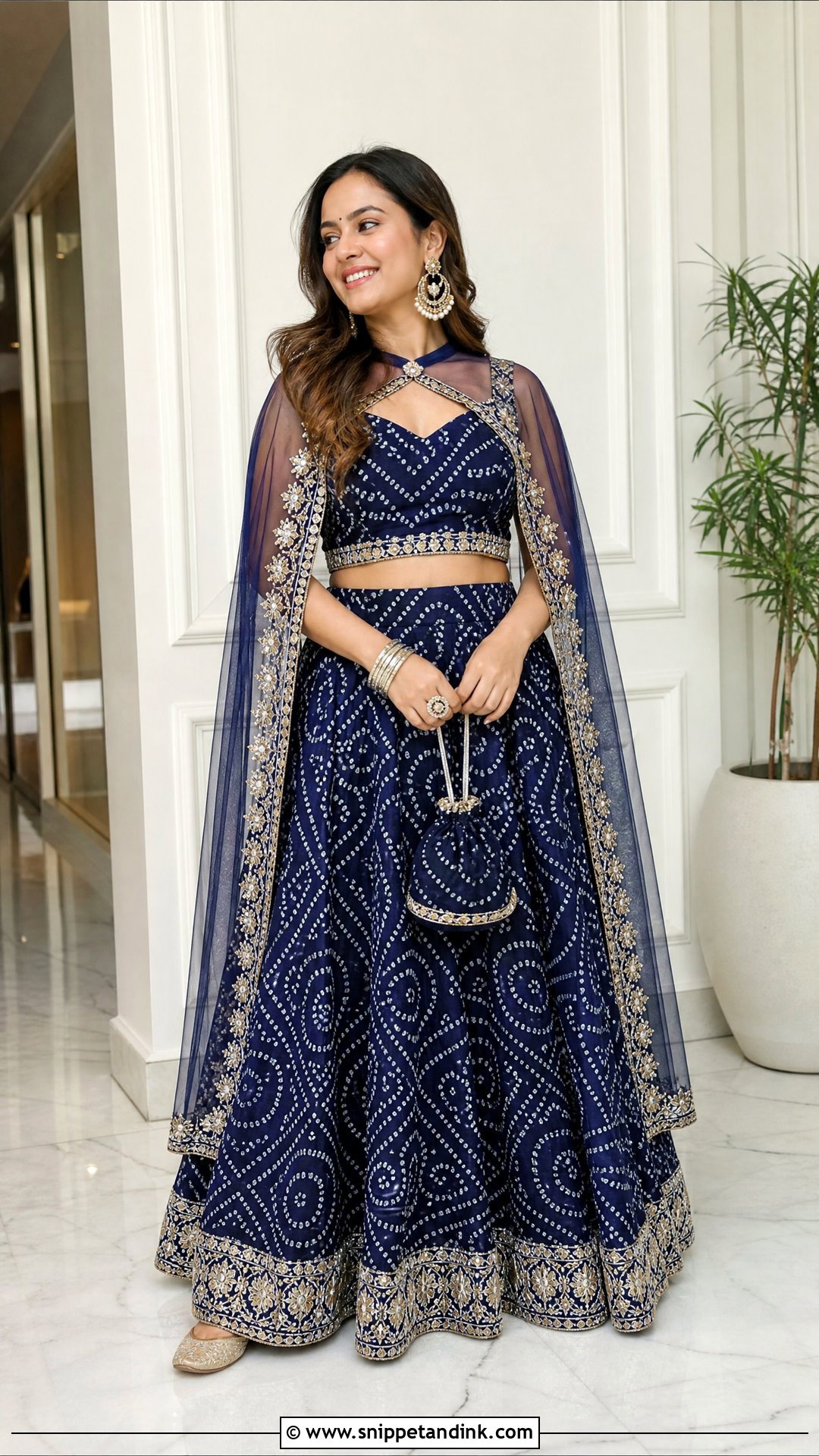 Rajasthani Lehenga With Cape Blouse - Snippet and Ink - 20 Rajasthani Lengha Ideas