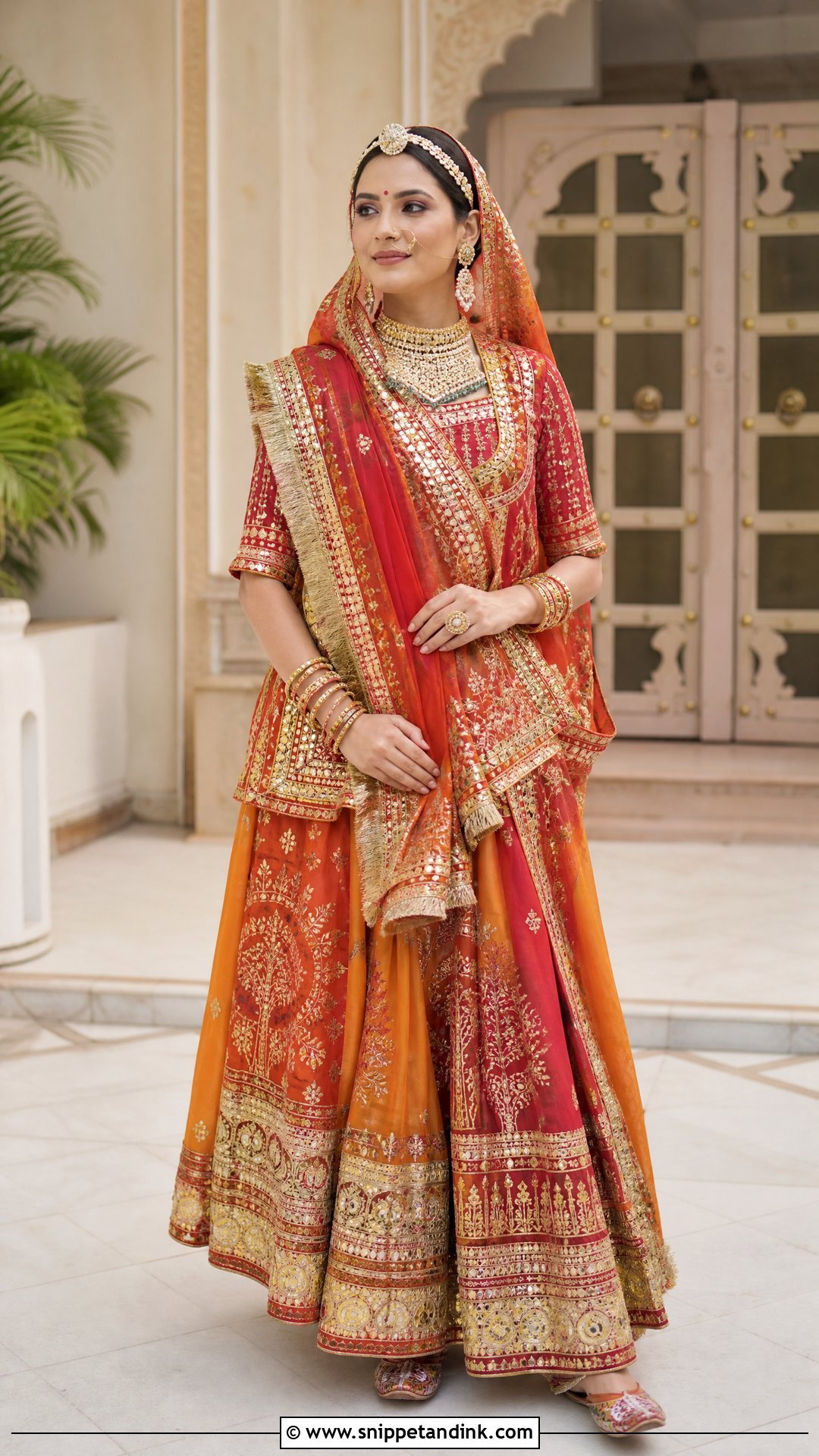 Rajasthani Poshak Ceremony Outfit - Snippet and Ink - 20 Pre Wedding Traditional Outfits