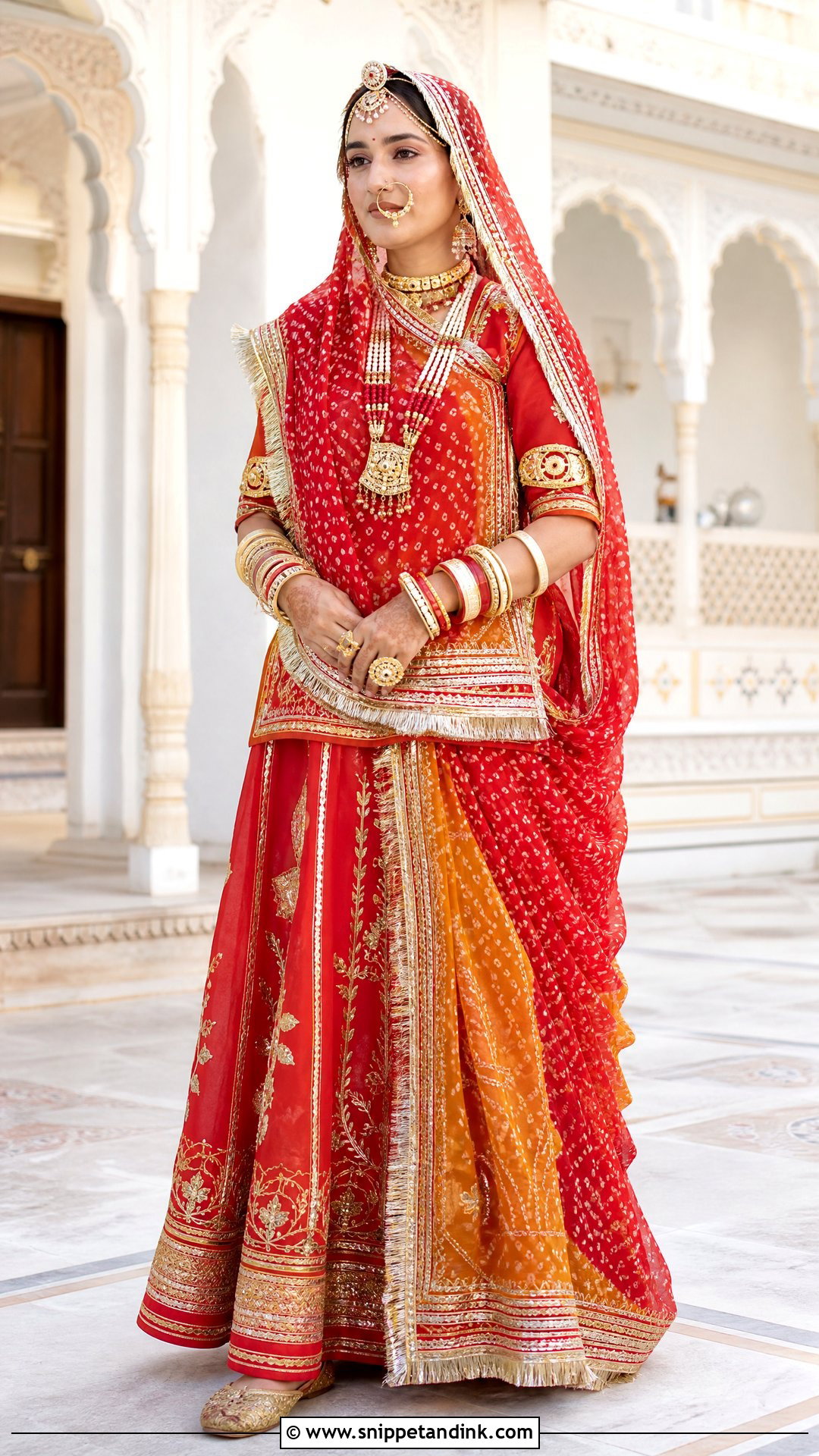 Rajputi Bridal Poshak - Snippet and Ink - 25 Royal Indian Brides Ideas