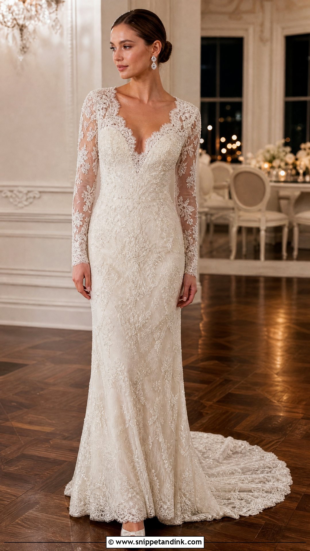 Ralph Lauren Beaded Lace Wedding Dress - Snippet and Ink - 25 Ralph Lauren Wedding Dress Ideas